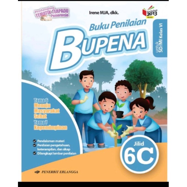 bupena 6c kelas 6 sd erlangga