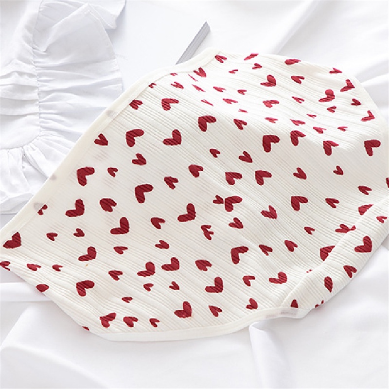 ❤ MIMI ❤  Celana Dalam Wanita Import Mid Waist Cd Imut Motif Red Strawberry Murah