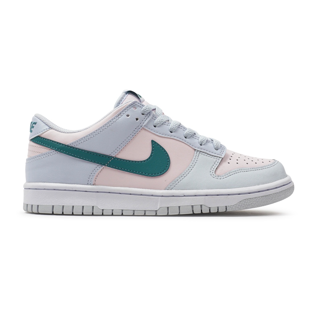 Nike Dunk Low GS Football Grey Mineral Teal Sneakers Wanita/Anak ORIGINAL
