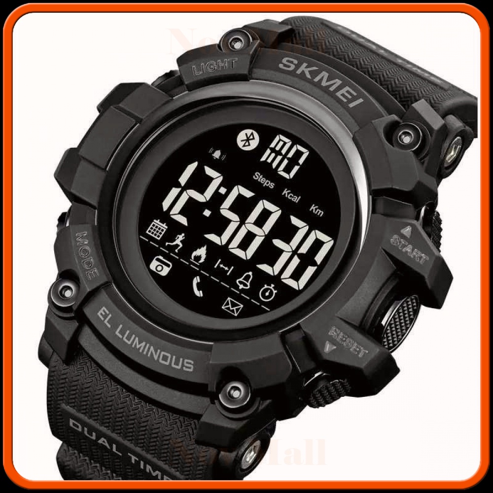 SKMEI Jam Tangan Digital Pria Bluetooth Sport Smart Watch - 2053