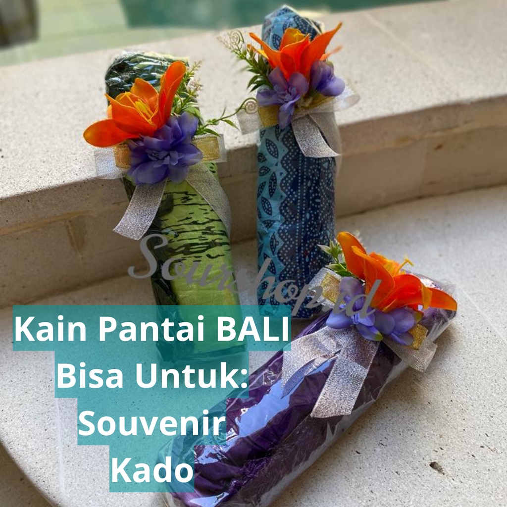 Kain Pantai Khas Bali | Sarung pantai Halus| Sarong Bali 145cm×100cm PART 1