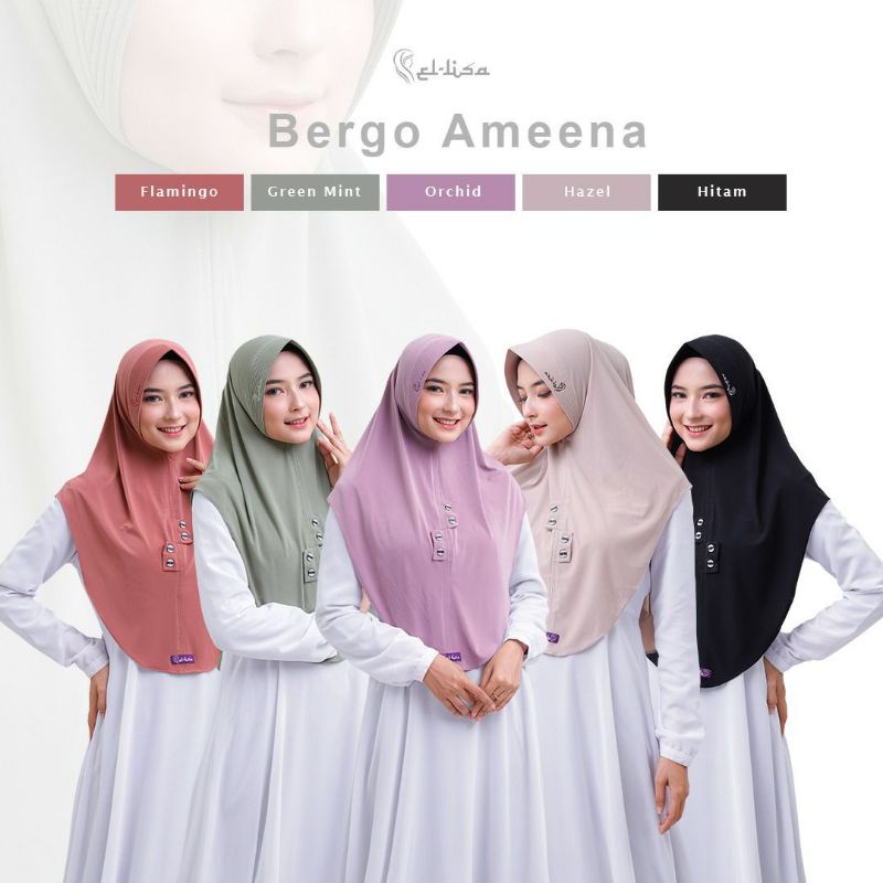 Bergo Ameena by Ellisa hijab