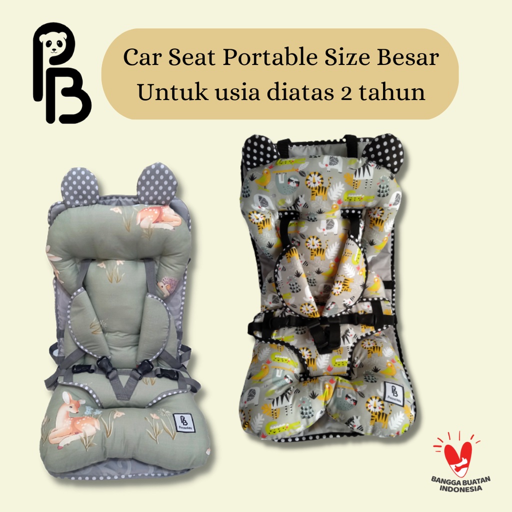 Precious Baby | Car Seat Portable Size Besar [Pre Order 3 Hari Kerja] | Baby Seat | Car Seat Universal | Pengaman Anak di Kursi Mobil