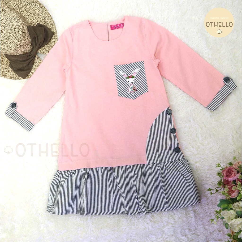OTHELLO Tunik SD-422/Dress /Tunik Anak/4-6-8 Tahun