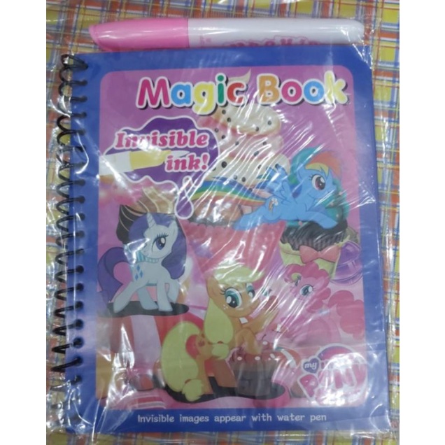 Magic Water Book / Book Water / Buku Mewarnai Ajaib / Magic Water Pen