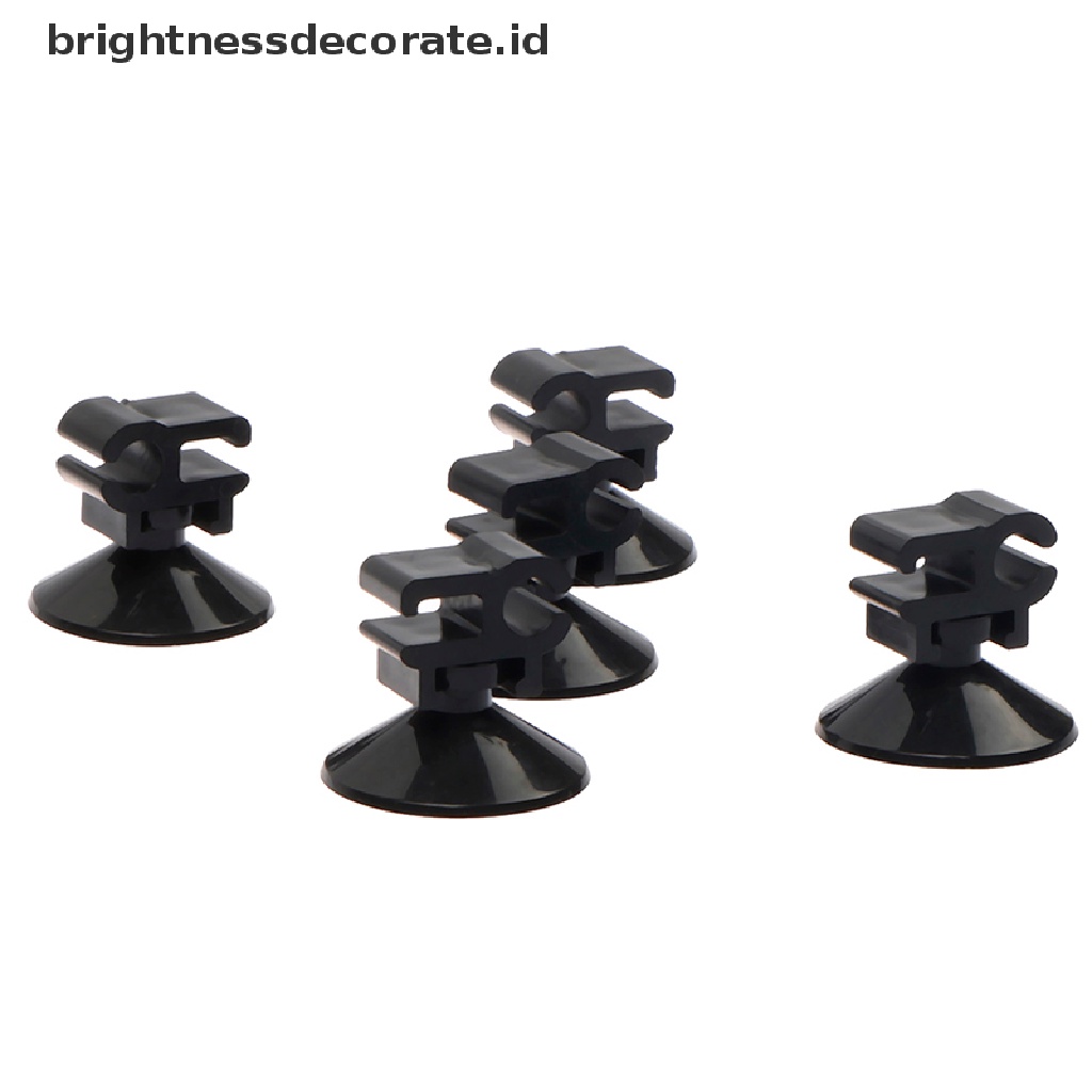 [Birth] 5pcs Aquarium Suction Cup Klip Tabung Gesper Ikan Kawat Selang Pompa Sucker [ID]