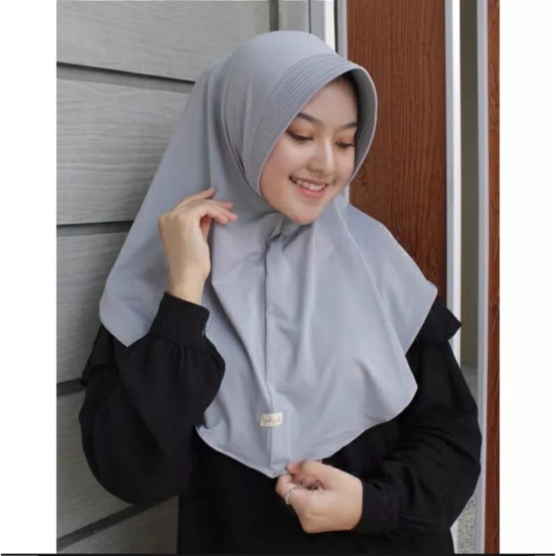 Hijab Bergo Pet HAMIDAH PREMIUM VIQAST - Jilbab nyaman murah adem kerudung bergo instant khimar bergo jersey kualitas PREMIUM