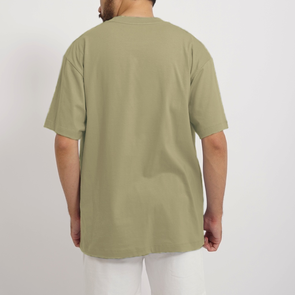 PLAIN Oversize T-Shirt - Sage Green (Kaos Polos Oversize 24s)