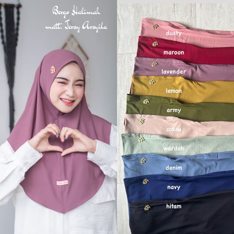 BERGO HALIMAH JERSEY ARSYILLA