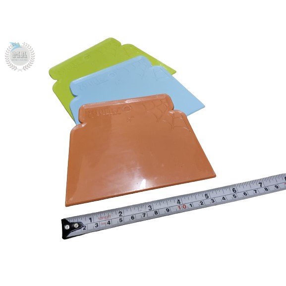 KAPE PLASTIK PVC ALAT DEMPUL 5 7 9 INCH SKRAP SEKRAP KAPE SCRAPER PVC OLS KAPE PVC SKRAP PLASTIK PROMO