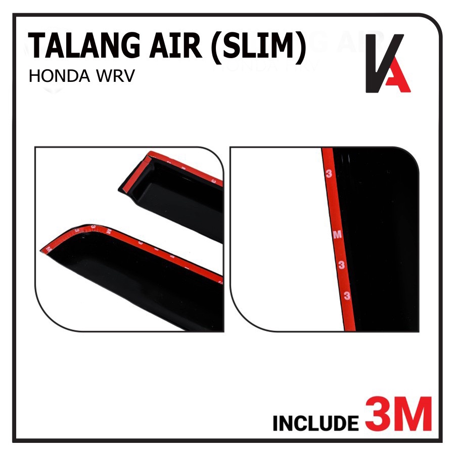 TALANG AIR PINTU MOBIL HONDA WRV MODEL FLAT RATA HIGH QUALITY
