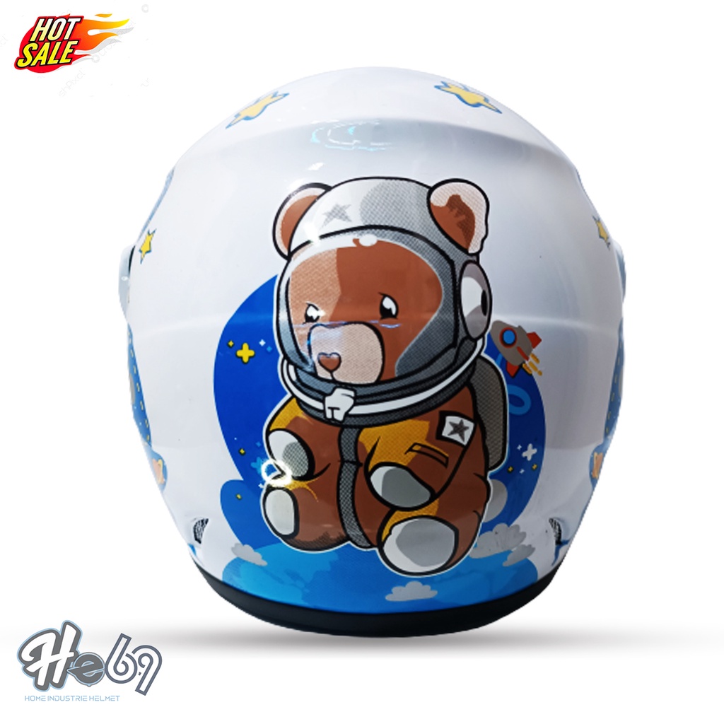 Helm Half Face GM Evouliton SPACE / Helm Wanita Dewasa COD