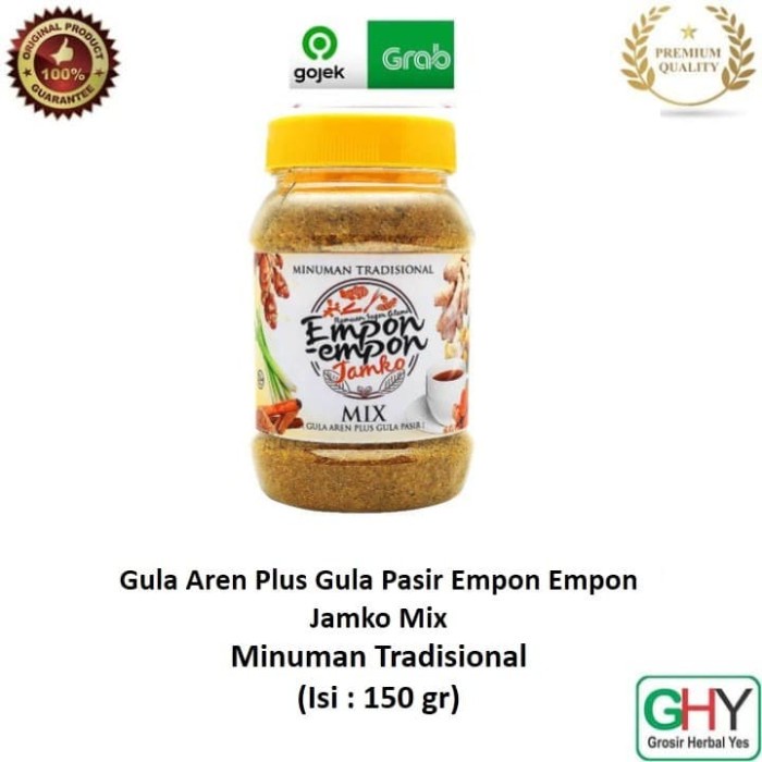 

Terlaris ✨ - Gula Aren Plus Gula Pasir Empon Empon Mix 150 Gr - Minuman Tradisional 2.1.23
