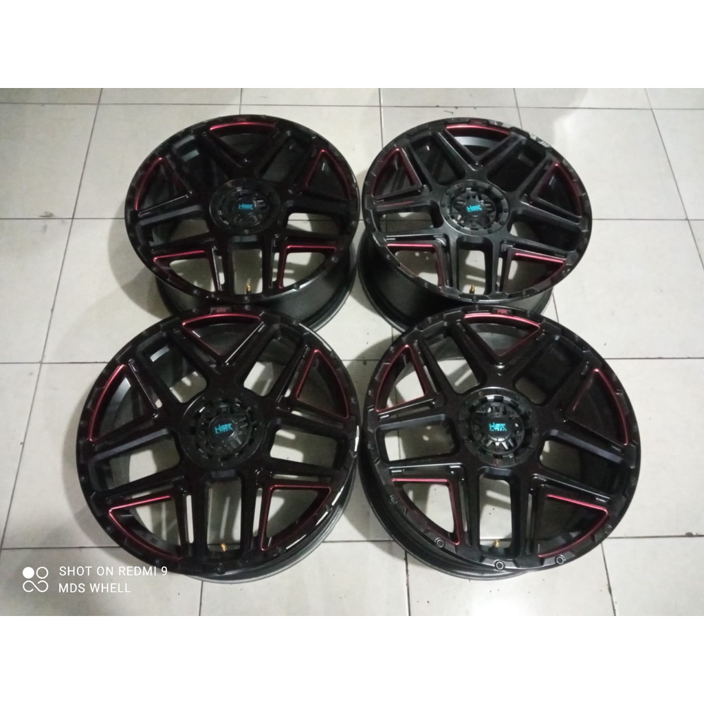 Velg Mobil Bekas Racing Ring 18 KONGA HSR R18X8 Lubang 5 ET45