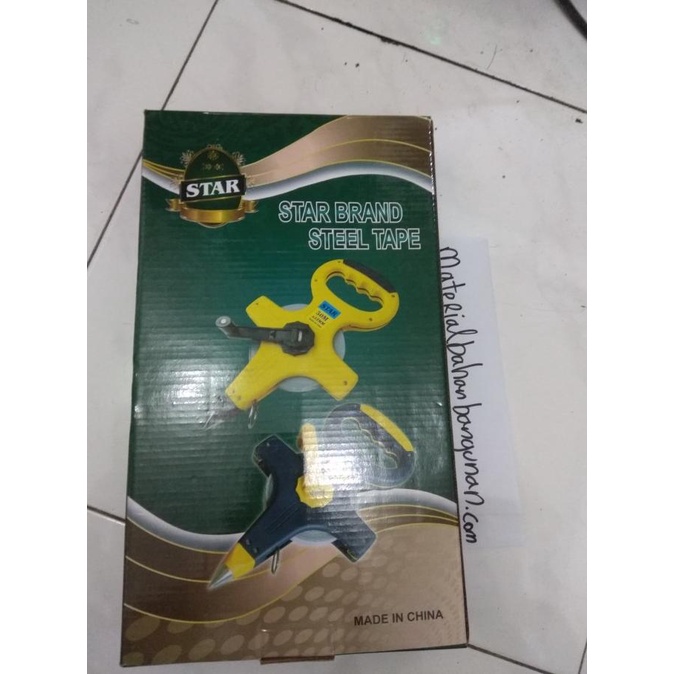 meteran 100 meter meteran besi meteran plat besi 100 meter SUPER citrab44 Ayo Beli