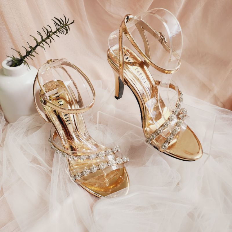 Jenna High Heels 9 cm | Sendal wsnita | Wedding shoes