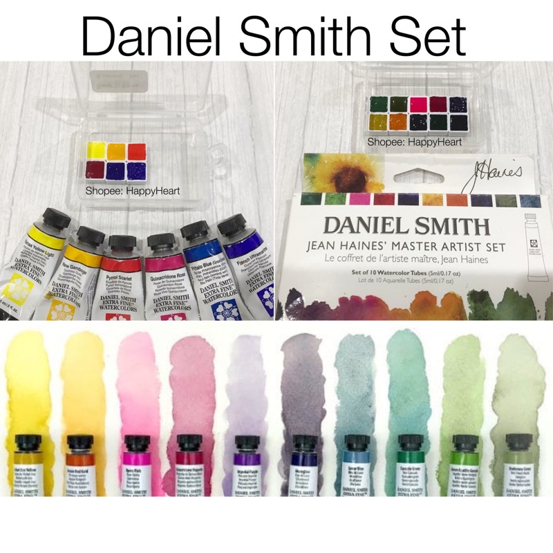 

Daniel Smith Set Share Tube Minipan Jean Haines set Essential set