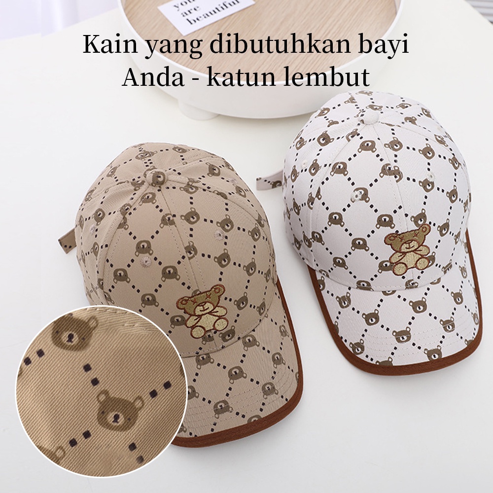 Lakhu Topi Baseball Bucket Anak Laki Laki Perempuan Import fashion