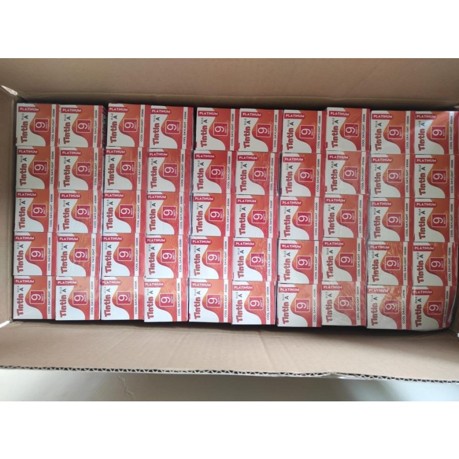 Bohlam LED TinTin Platinum 9 Watt Murah &amp; terang Lampu Hemat Energi