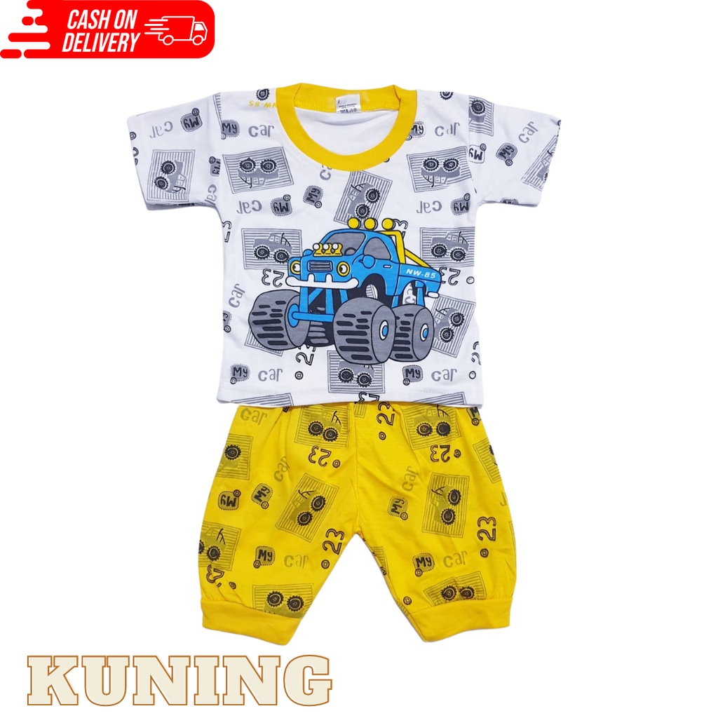 setelan pakaian joger anak motif mickey lucu sablon baju dan celana anak
