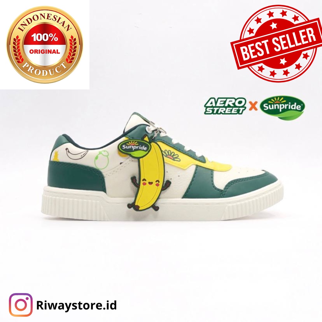 [ORIGINAL] Aerostreet X Sunpride Sepatu Sneakers Casual