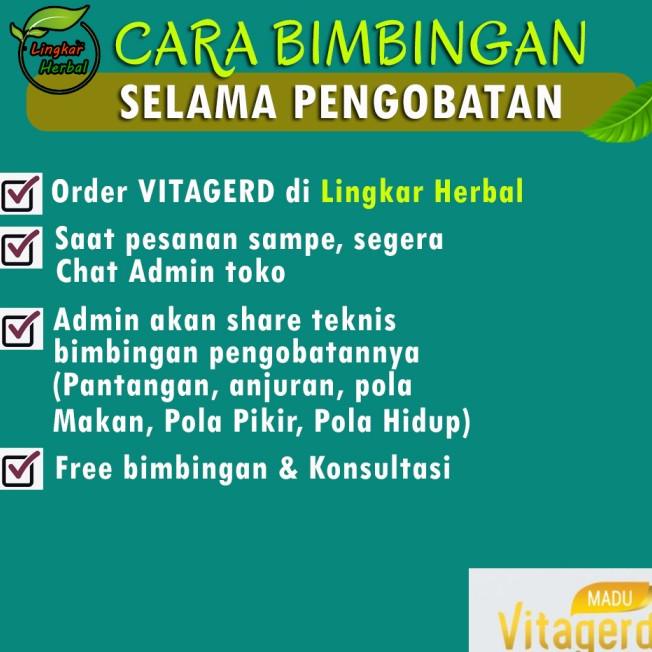Madu VITAGERD Herbal Obat GERD dan Asam Lambung Original Asli Ori