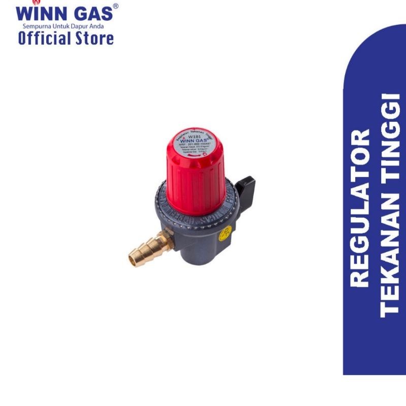 Regulator Tekanan Tinggi Winn Gas W-181 Non Meter