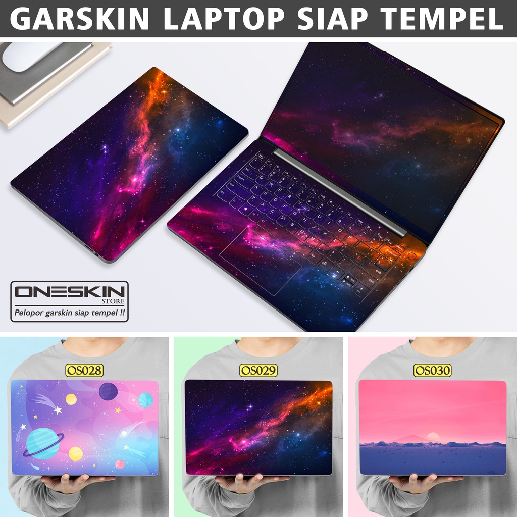 Garskin Sticker Laptop Protector Macbook Full Body Bottom Bezel Palmrest Skin Space Planet