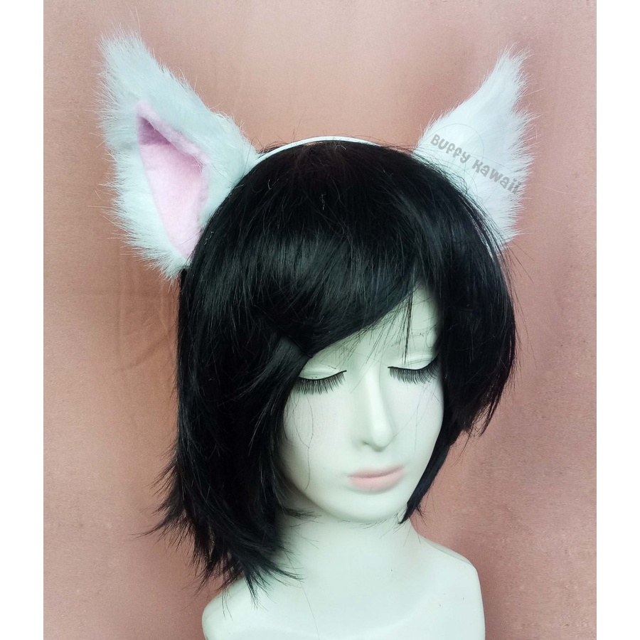 Bando ear fox realistic buffy kawaiii kitsune gumiho wolf cat nekomimi cosplay halloween party