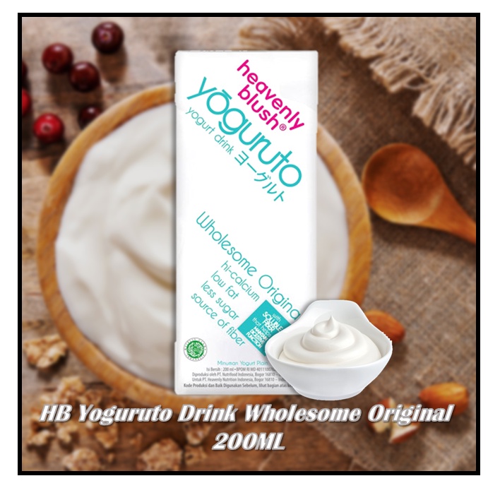 

Heavenly Blush Yoguruto Drink Wholesome Original 200GR