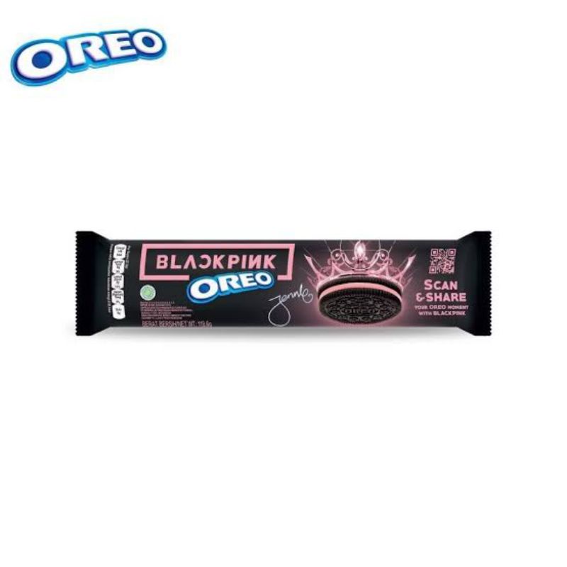 Jual Oreo Blackpink Roll Limited Edition 119,6 gram - Black Version ...