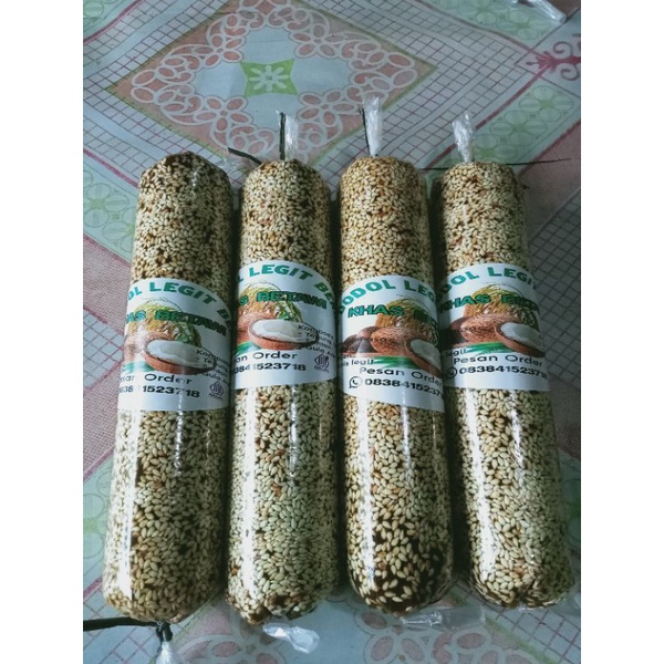 

Dodol wijen Legit Berkah Khas Betawi