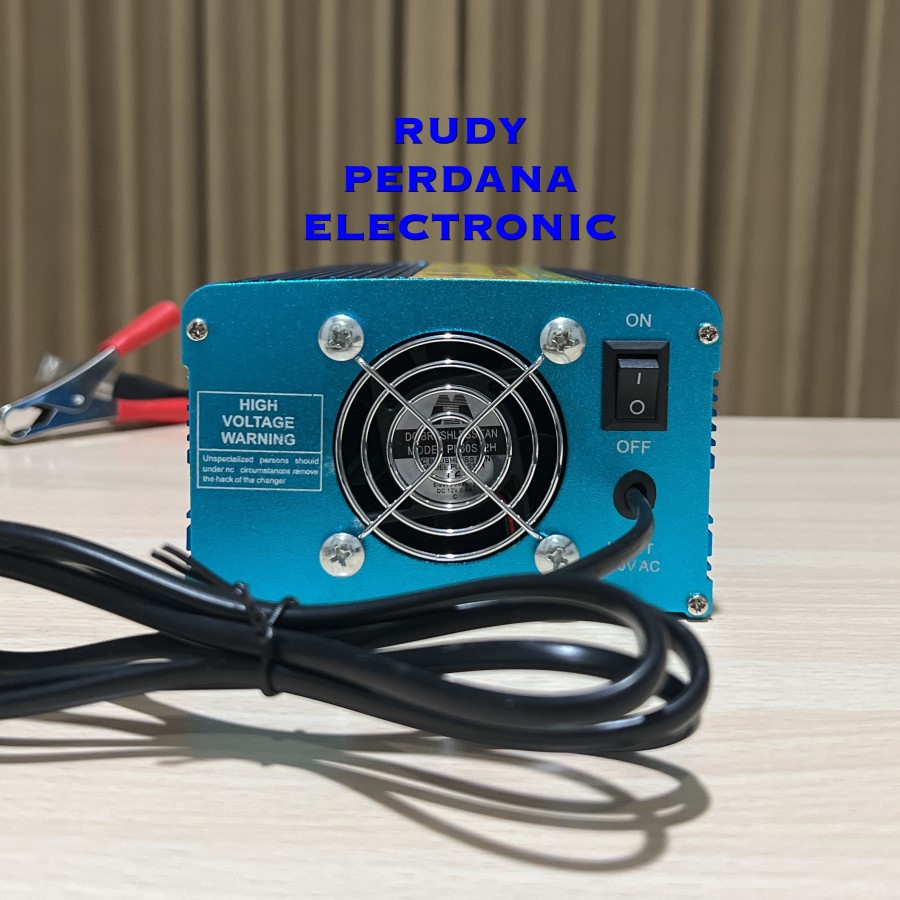 CHARGER AKI DC 12V AC 180-250V 30A 30 AMPERE USAT MA-1230 MOBIL MOTOR