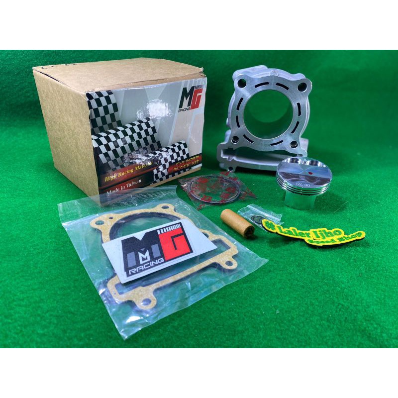 Blok ceramik mg racing 62 mm piston forged fjn 177 CC Jupiter MX Vixion MX king R15 old