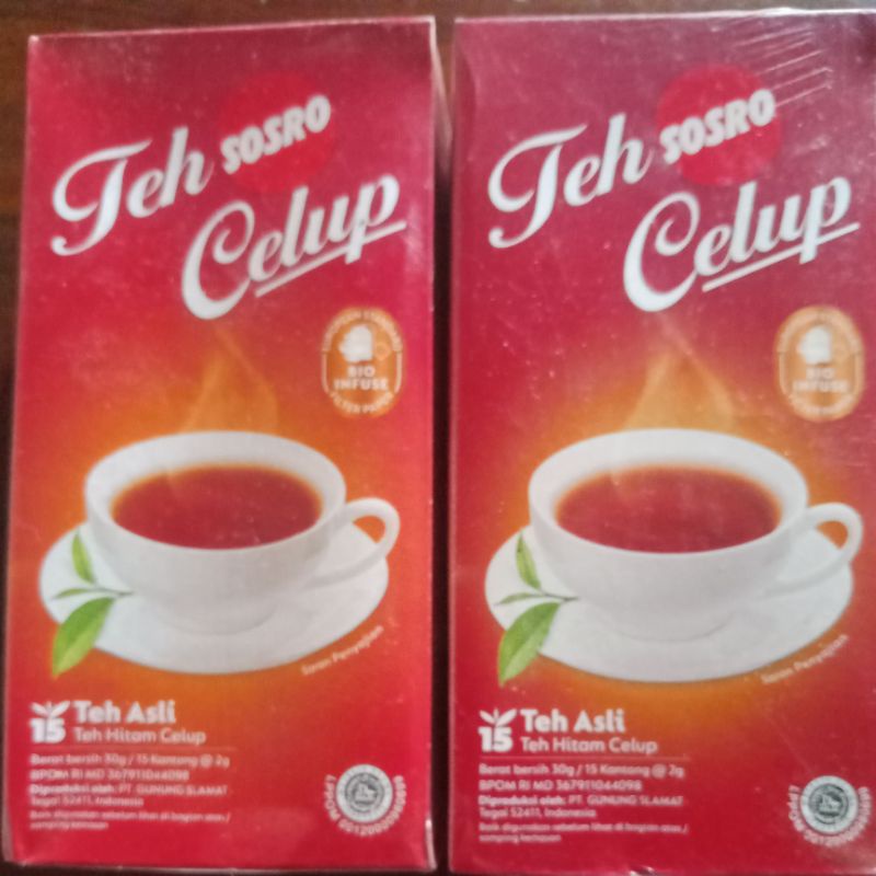 

TEH SOSRO CELUP ISI 15