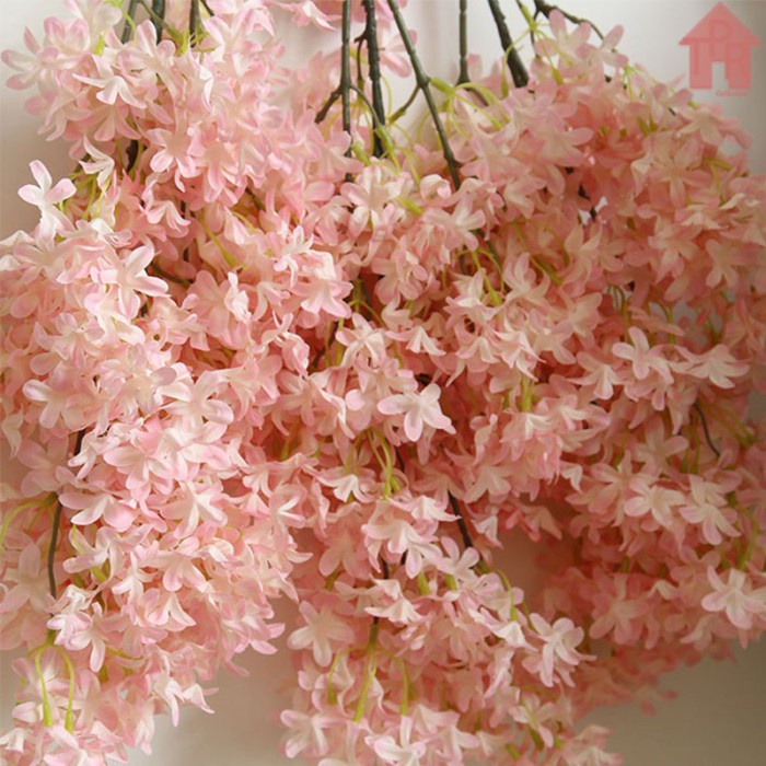 Premium Bunga Artifisial Bunga Sakura Wedding Decor P95