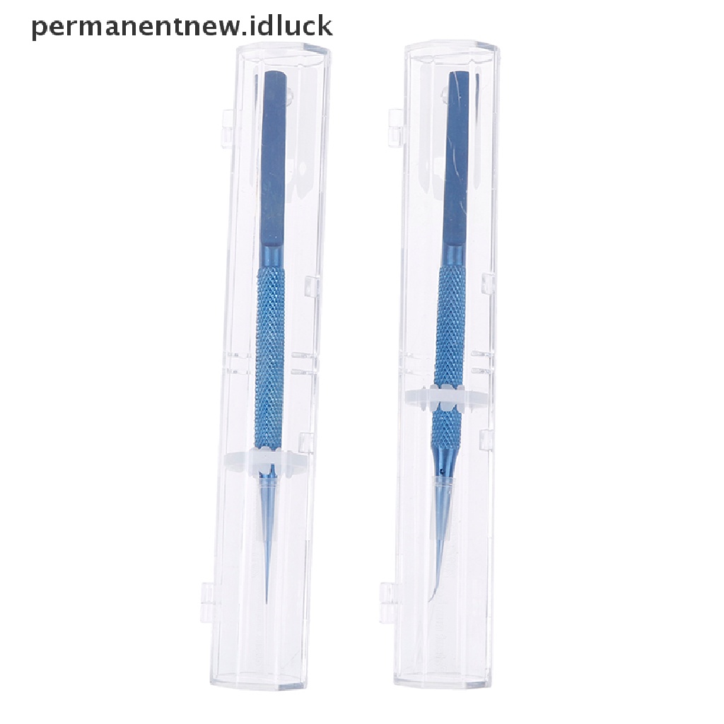 [luckypermanentnew] Alat Perbaikan Paduan Titanium 0.15mm Tepi Presisi Sidik Jari [ID]