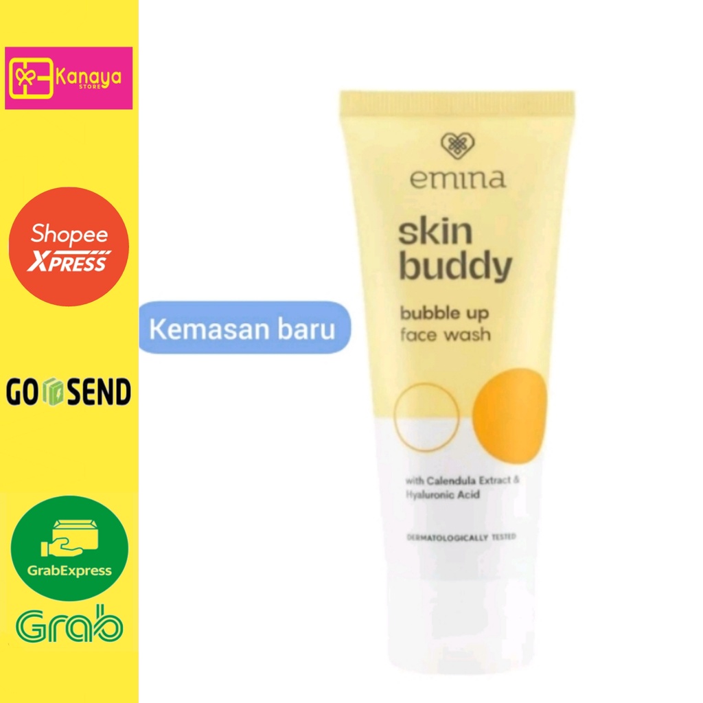 (BISA COD) Emina Skin Buddy Double Bubble Face Wash