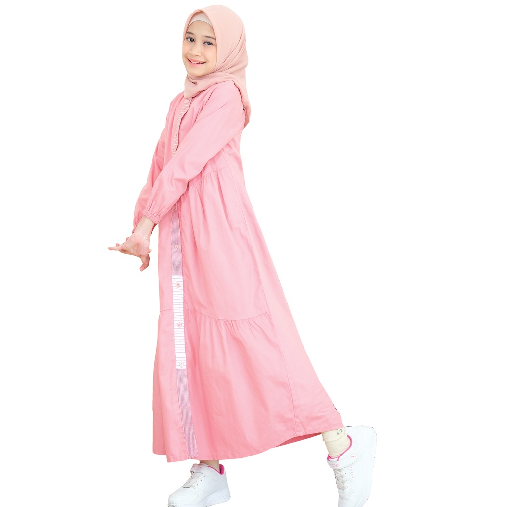 Lunangoofficial-Gamis Couple Terbaru  Remaja Anak Katun Premium LGA 842-7