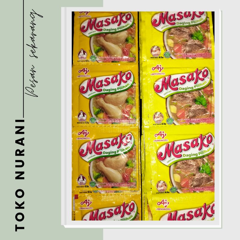 

Masako ayam/Masako sapi renteng 12 pcs