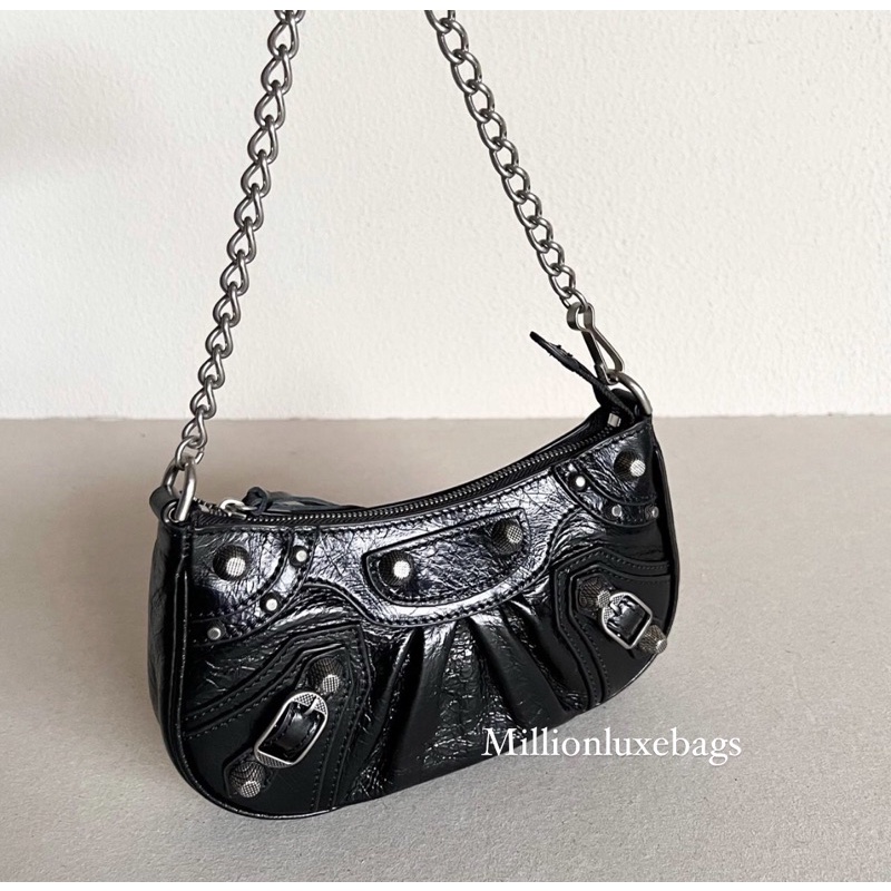 Le Cagole Mini Purse Black