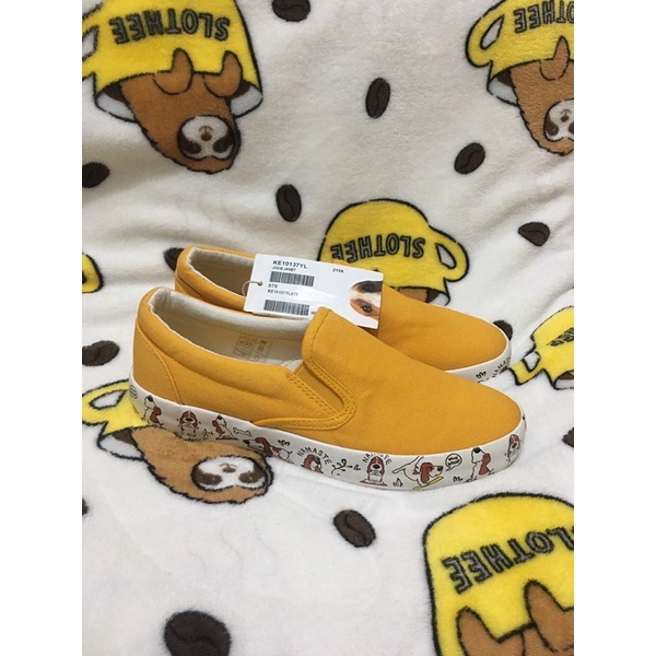 [optionb.wishlist] SALE ORIGINAL HUSH PUPPIES Slip On Josie Janet yellow kuning - selop murah dijami