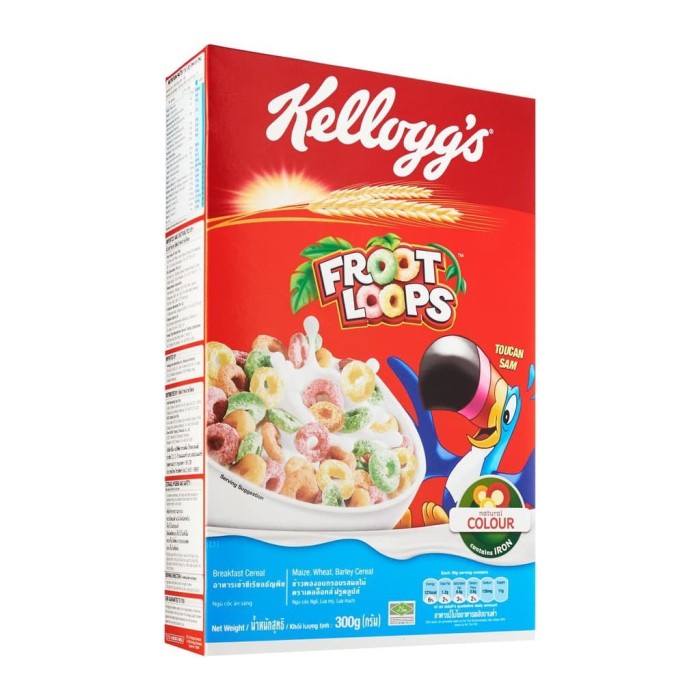 

[BEST SELLER] KELLOGG'S FROOT LOOPS CEREAL 300GR