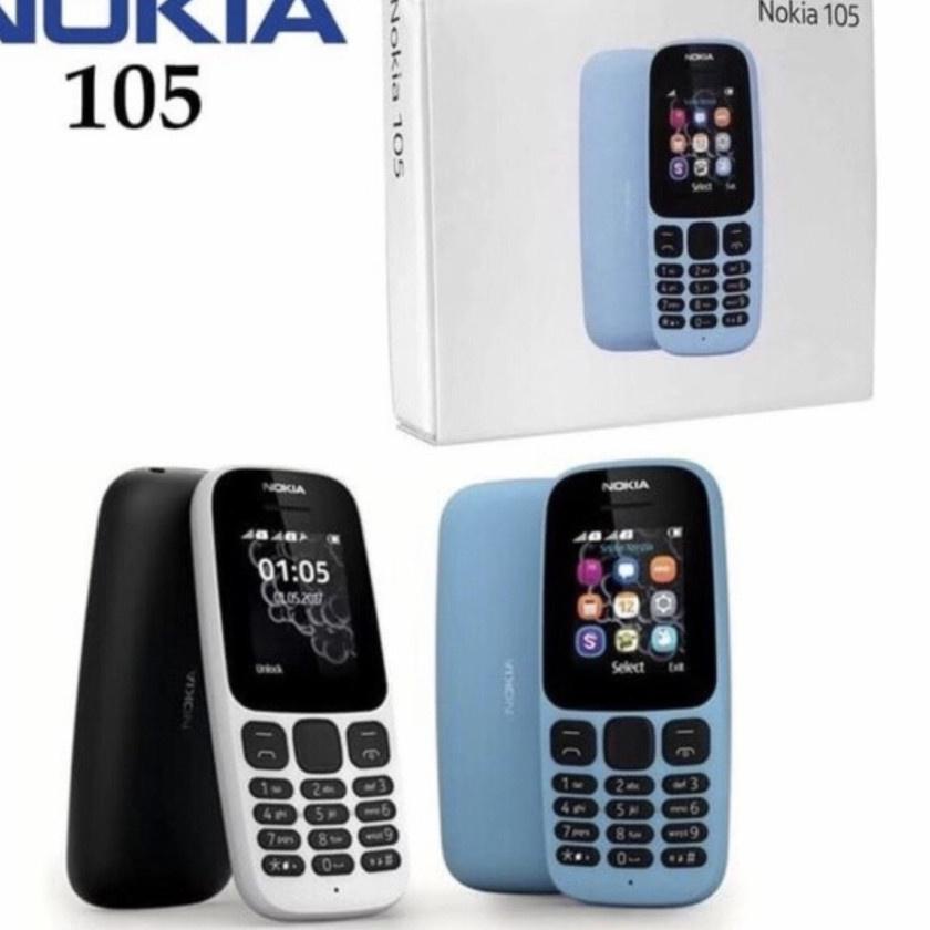 HP NOKIA 105 DUAL SIM GRADE A BARU / NEW 2017 [PAT.17Ja23l]