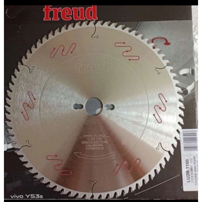 mata gergaji circular 12" / mata gergaji kayu 300×2,3×30×72T freud