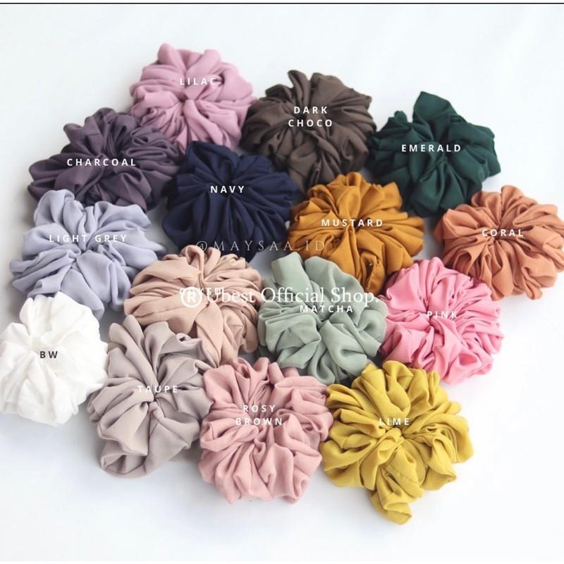 Scrunchie Hijab / Scrunchies / Cepol Rambut / Scrunchie / Scrunchie Premium / scrunchie anti pusing