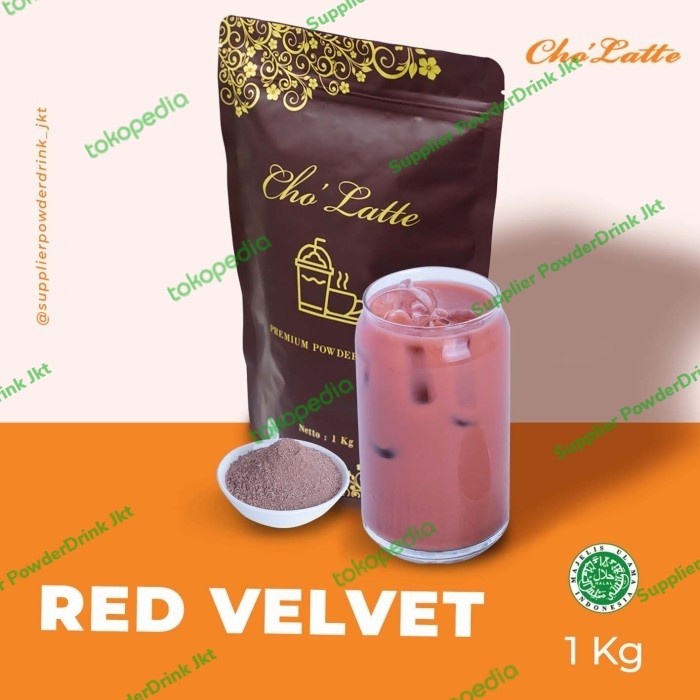 

RED VELVET POWDER CHOLATTE BUBUK RASA REDVELVET