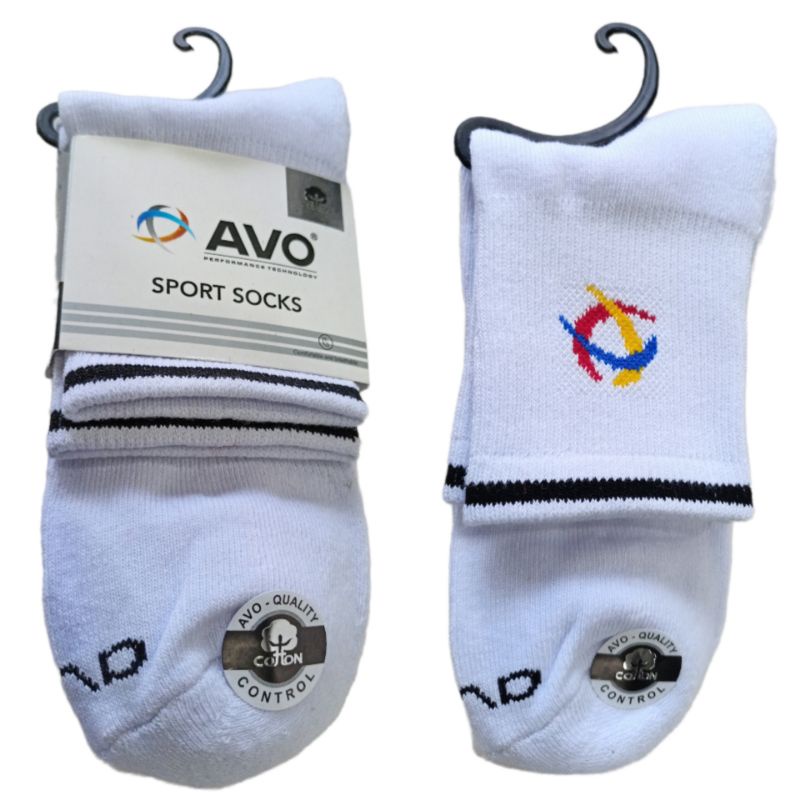 Kaos Kaki Avo Sport Pendek 3/4 Pria Wanita