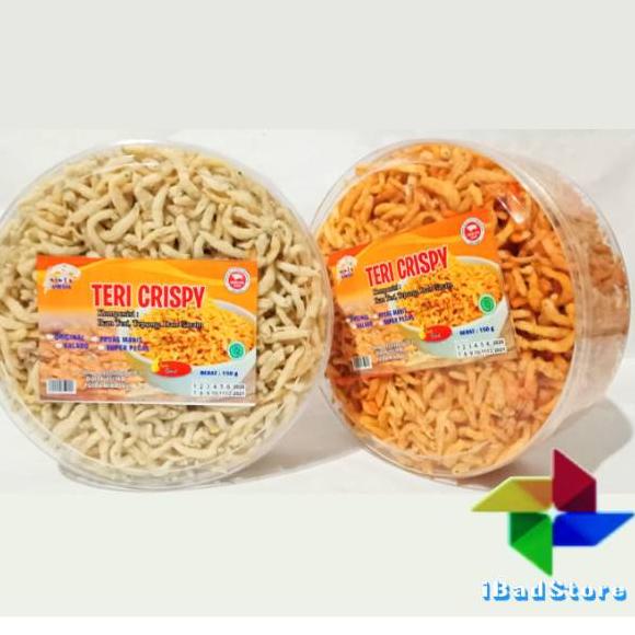 

✨11.11✨ Teri Crispy Kualitas Super 150g Toples - Teri Krispi Madura Teri Krispi mpsi Non Msg - Teri Kripsy