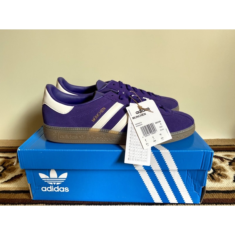 purple adidas munchen